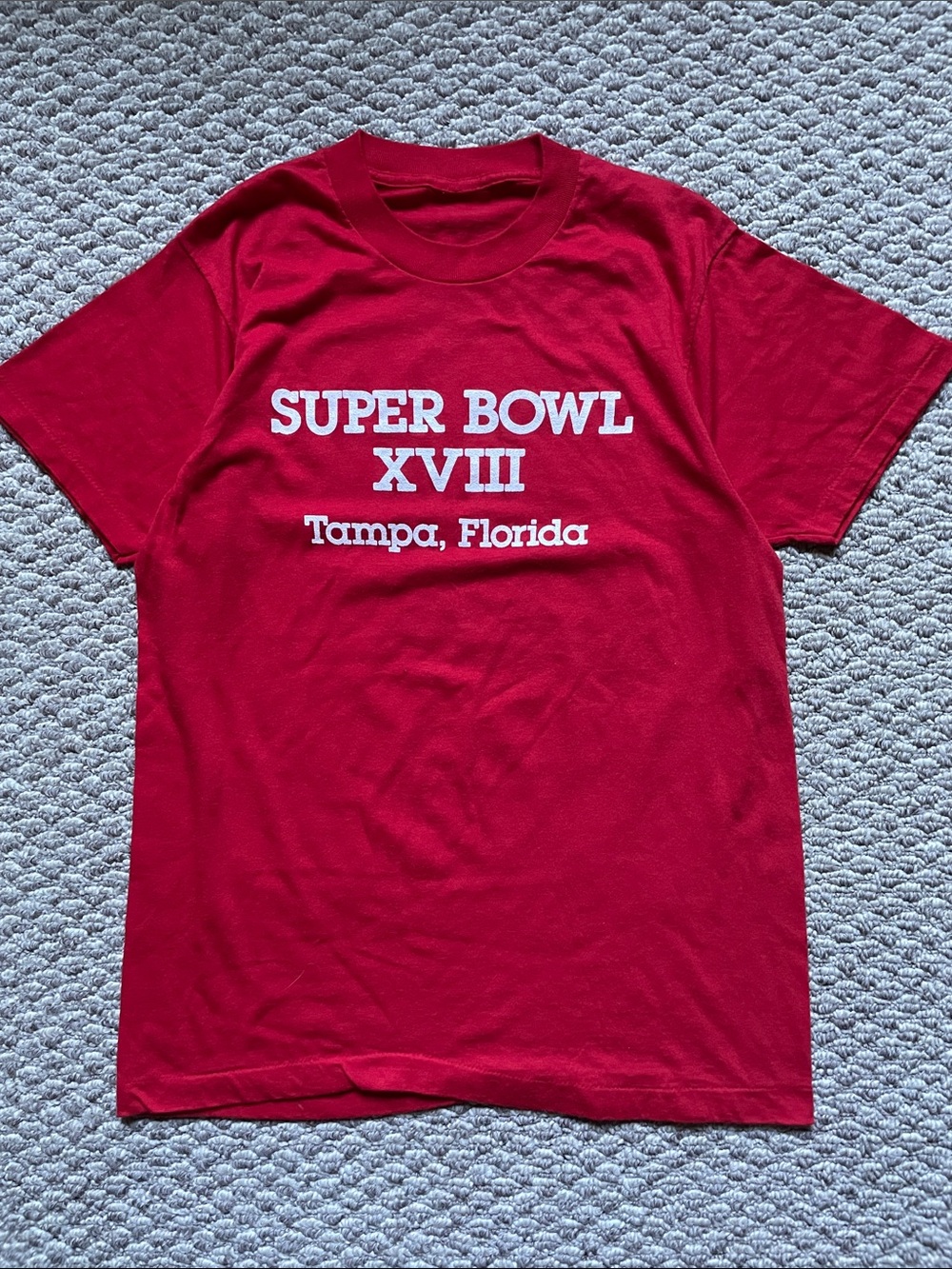 Vintage 1984 nfl Super Bowl single stitch t shirt